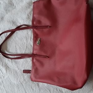 3/$15 Lacoste shoulder tote